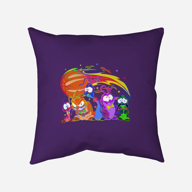 Nerdluck Galaxy-none removable cover w insert throw pillow-Millersshoryotombo
