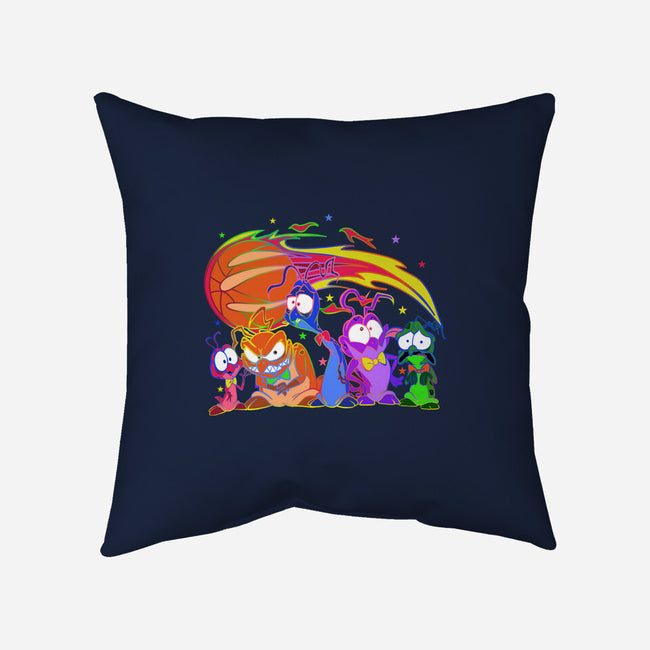 Nerdluck Galaxy-none removable cover throw pillow-Millersshoryotombo