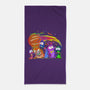 Nerdluck Galaxy-none beach towel-Millersshoryotombo