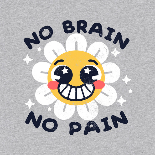 No Brain No Pain-unisex basic tank-NemiMakeit