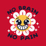 No Brain No Pain-baby basic tee-NemiMakeit