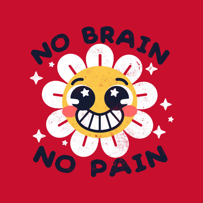 No Brain No Pain-unisex basic tank-NemiMakeit