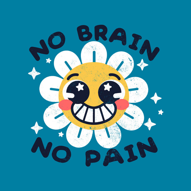 No Brain No Pain-none dot grid notebook-NemiMakeit