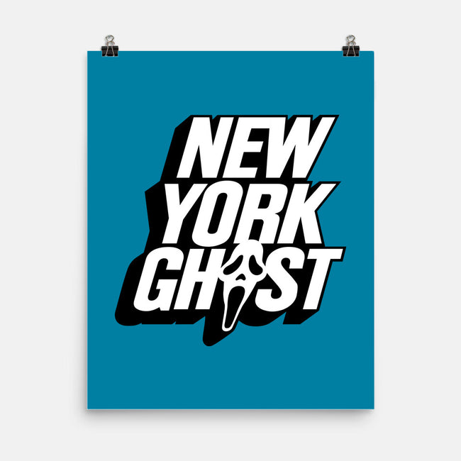 New York Ghost-none matte poster-Getsousa!