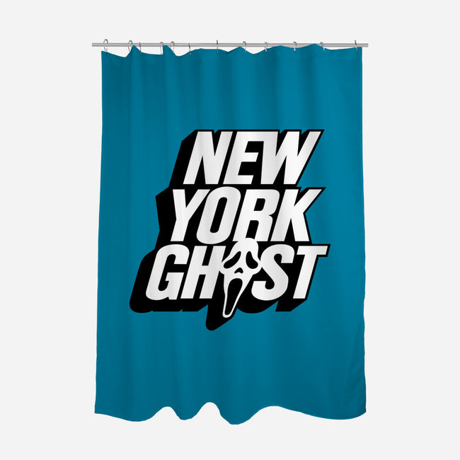 New York Ghost-none polyester shower curtain-Getsousa!