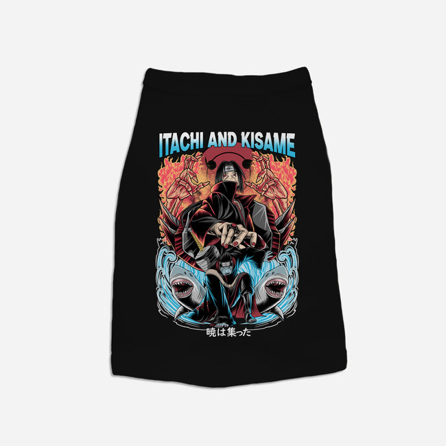 Itachi And Kisame-dog basic pet tank-Rudy