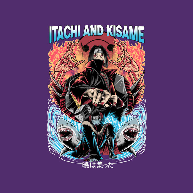 Itachi And Kisame-none fleece blanket-Rudy