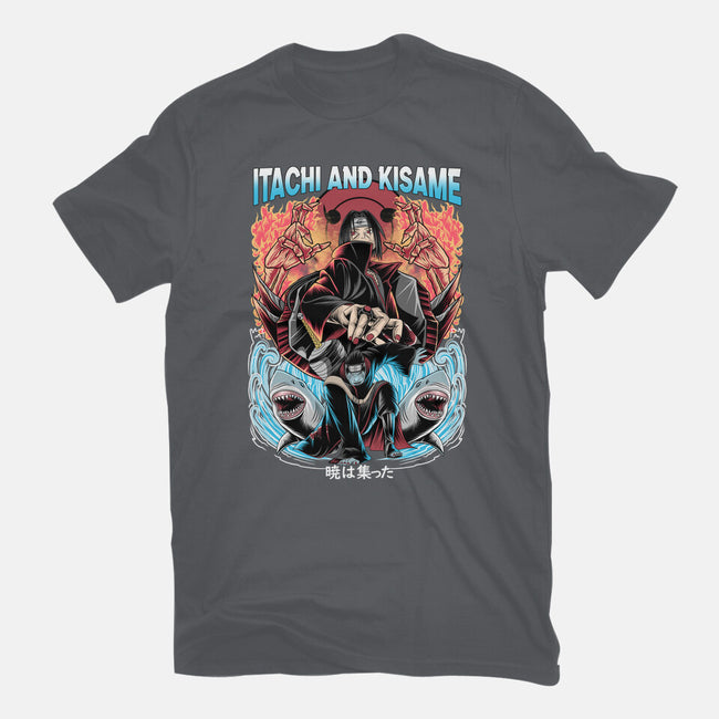 Itachi And Kisame-womens basic tee-Rudy