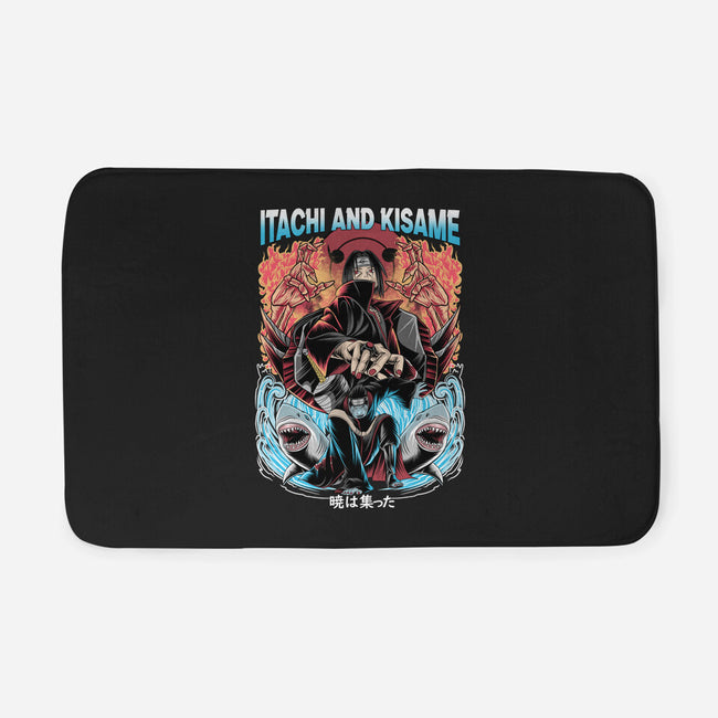 Itachi And Kisame-none memory foam bath mat-Rudy