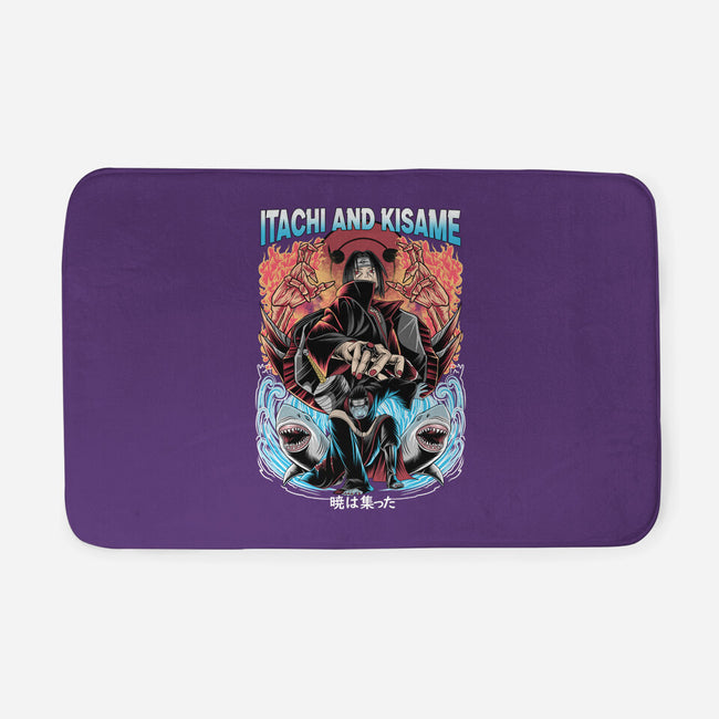 Itachi And Kisame-none memory foam bath mat-Rudy