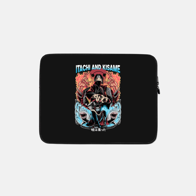 Itachi And Kisame-none zippered laptop sleeve-Rudy