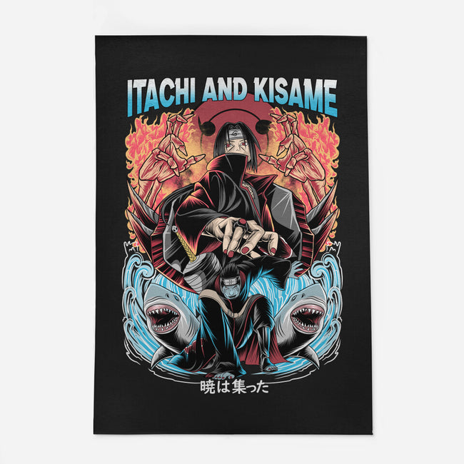 Itachi And Kisame-none indoor rug-Rudy