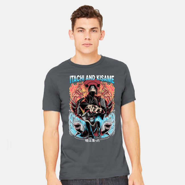 Itachi And Kisame-mens heavyweight tee-Rudy