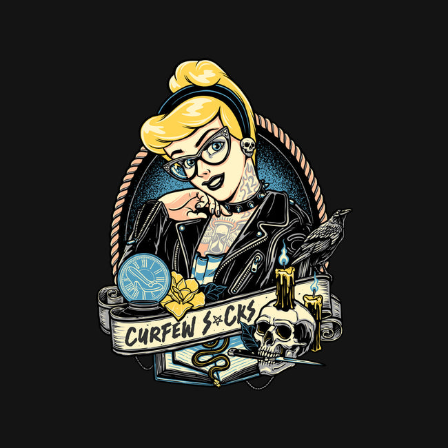 Curfew Sucks-none removable cover w insert throw pillow-momma_gorilla