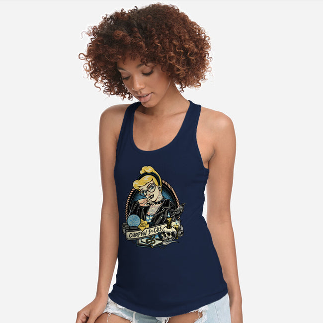 Curfew Sucks-womens racerback tank-momma_gorilla