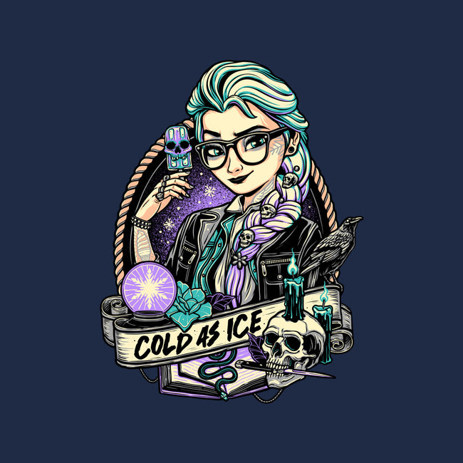 Cold As Ice-womens fitted tee-momma_gorilla
