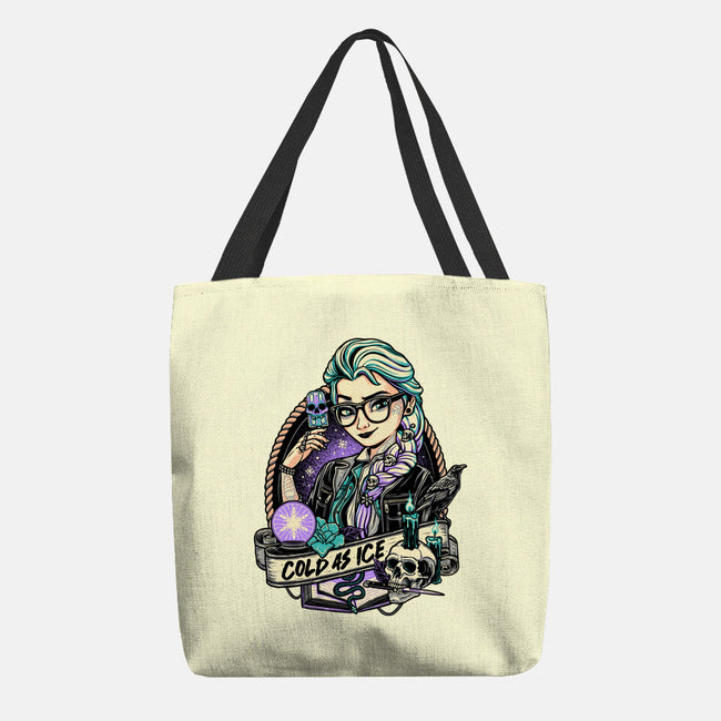 Cold As Ice-none basic tote bag-momma_gorilla