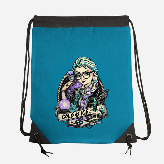 Cold As Ice-none drawstring bag-momma_gorilla
