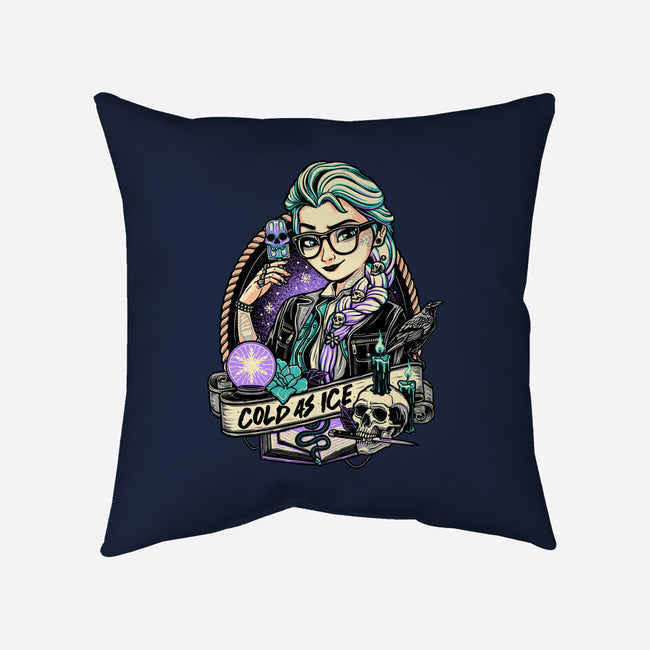 Cold As Ice-none removable cover w insert throw pillow-momma_gorilla