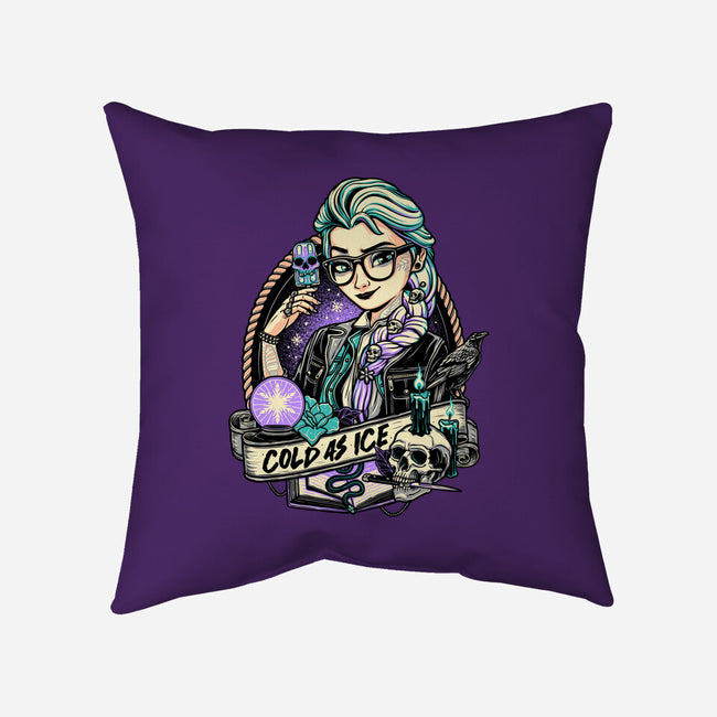 Cold As Ice-none removable cover w insert throw pillow-momma_gorilla