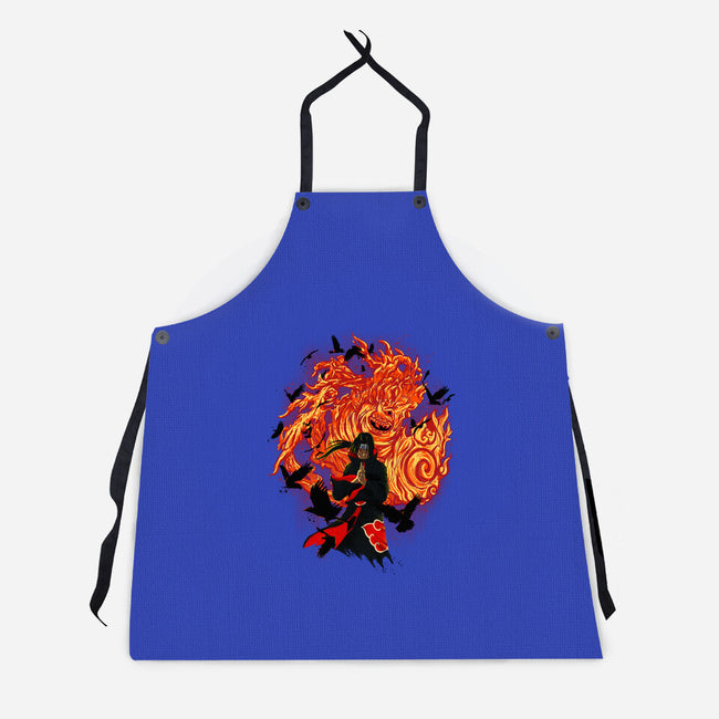 Uchiha Sacrifice-unisex kitchen apron-Ionfox