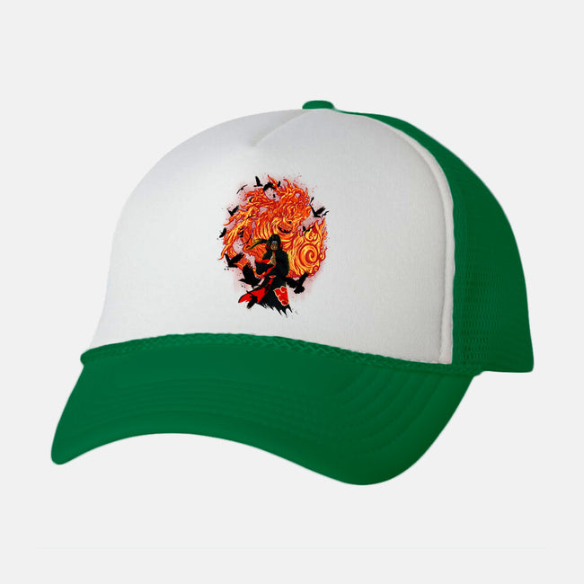 Uchiha Sacrifice-unisex trucker hat-Ionfox