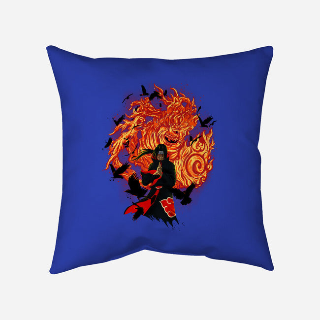 Uchiha Sacrifice-none removable cover throw pillow-Ionfox