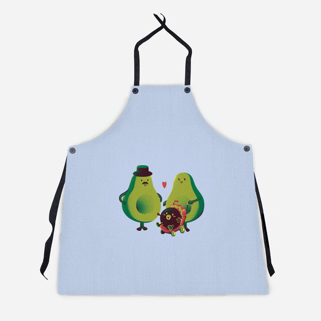Avocado Family-unisex kitchen apron-tobefonseca