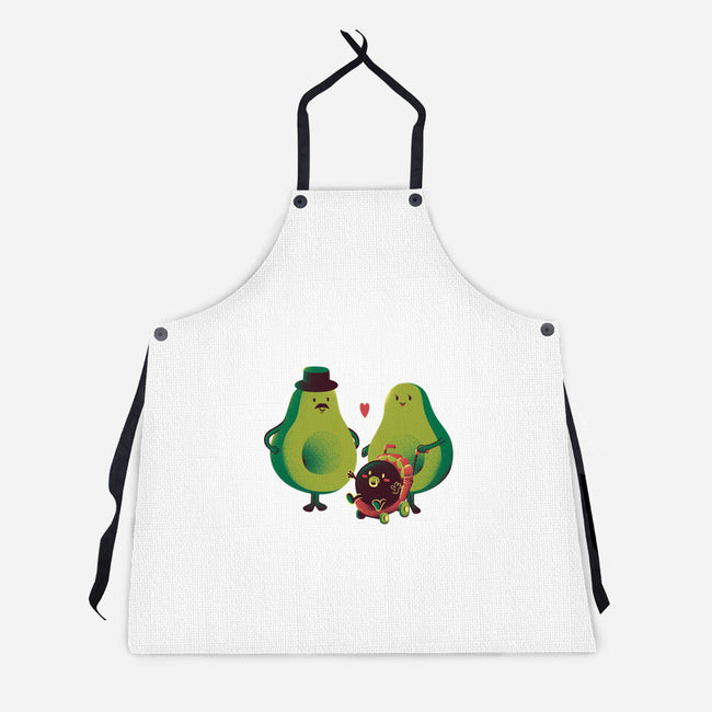 Avocado Family-unisex kitchen apron-tobefonseca