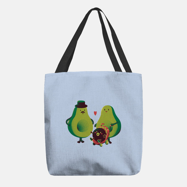 Avocado Family-none basic tote bag-tobefonseca