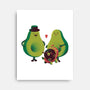 Avocado Family-none stretched canvas-tobefonseca