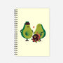 Avocado Family-none dot grid notebook-tobefonseca