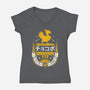 Kweh!-womens v-neck tee-Alundrart