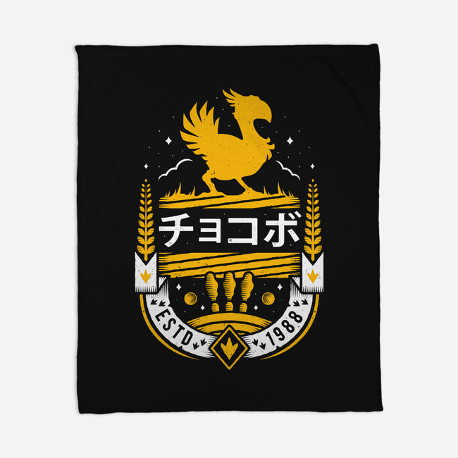 Kweh!-none fleece blanket-Alundrart