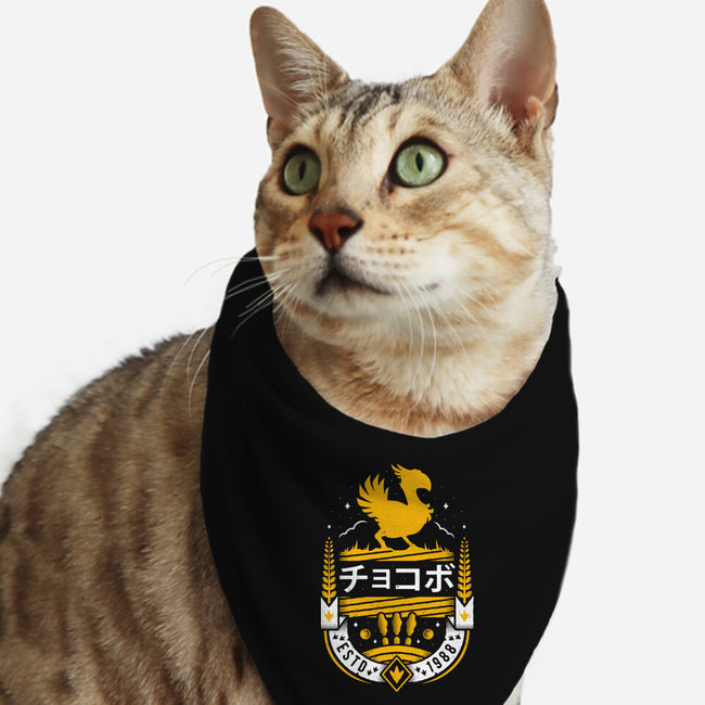 Kweh!-cat bandana pet collar-Alundrart