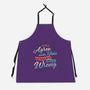 I Would Agree With You But-unisex kitchen apron-zawitees