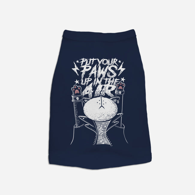 Put Your Paws Up-dog basic pet tank-erion_designs