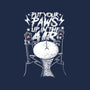 Put Your Paws Up-none drawstring bag-erion_designs