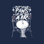 Put Your Paws Up-womens basic tee-erion_designs