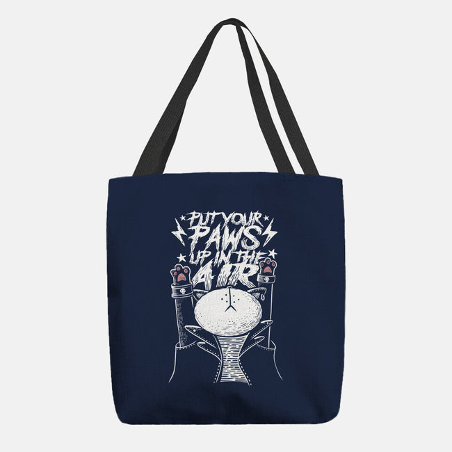 Put Your Paws Up-none basic tote bag-erion_designs