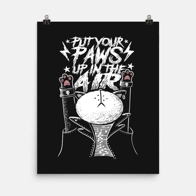 Put Your Paws Up-none matte poster-erion_designs