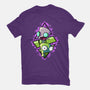 Double Personality-womens fitted tee-nickzzarto