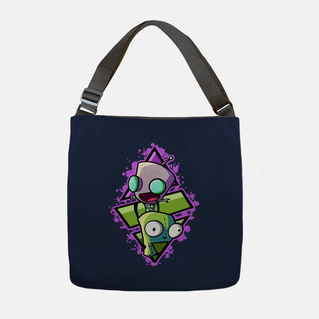 Double Personality-none adjustable tote bag-nickzzarto