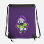 Double Personality-none drawstring bag-nickzzarto
