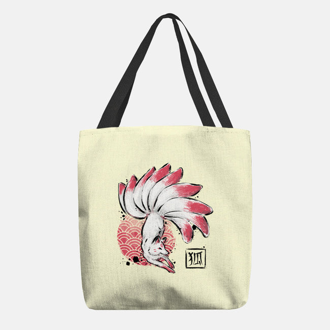 Magical Fox-none basic tote bag-xMorfina