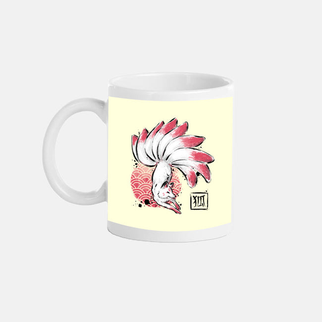 Magical Fox-none mug drinkware-xMorfina