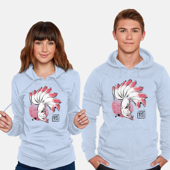 Magical Fox-unisex pullover sweatshirt-xMorfina
