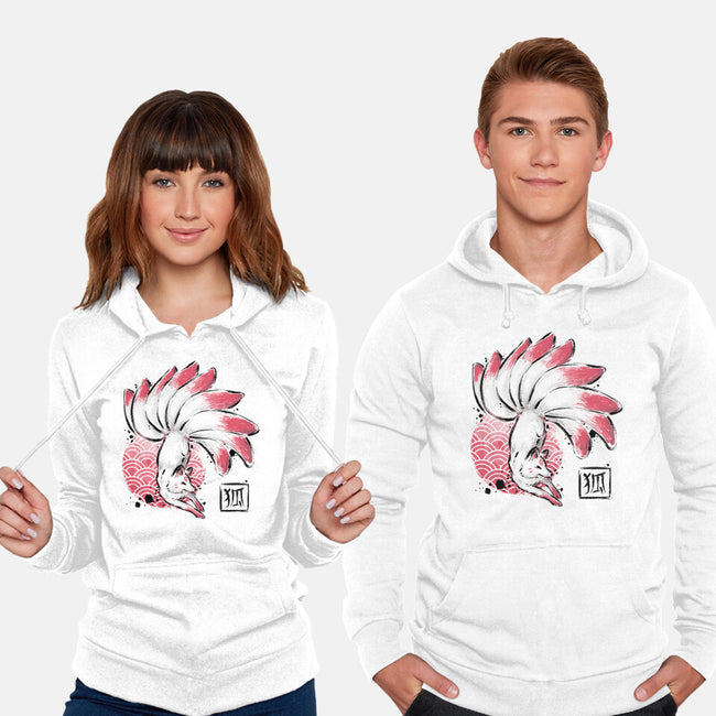 Magical Fox-unisex pullover sweatshirt-xMorfina
