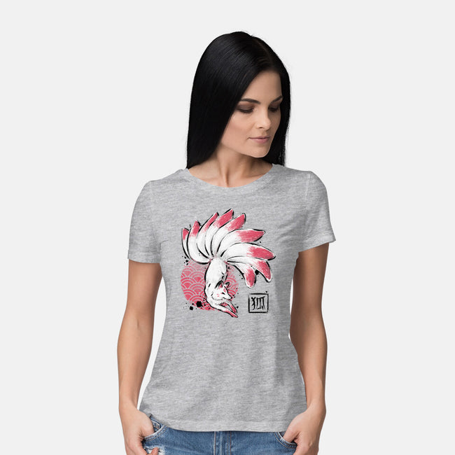 Magical Fox-womens basic tee-xMorfina