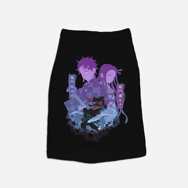 Tanjiro X Nezuko-cat basic pet tank-SipakatauDesign